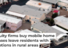 Although they’re often called ‘mobile,’ it’s hard and costly to relocate manufactured homes. Julia Robertson/Photodisc via Getty Images
